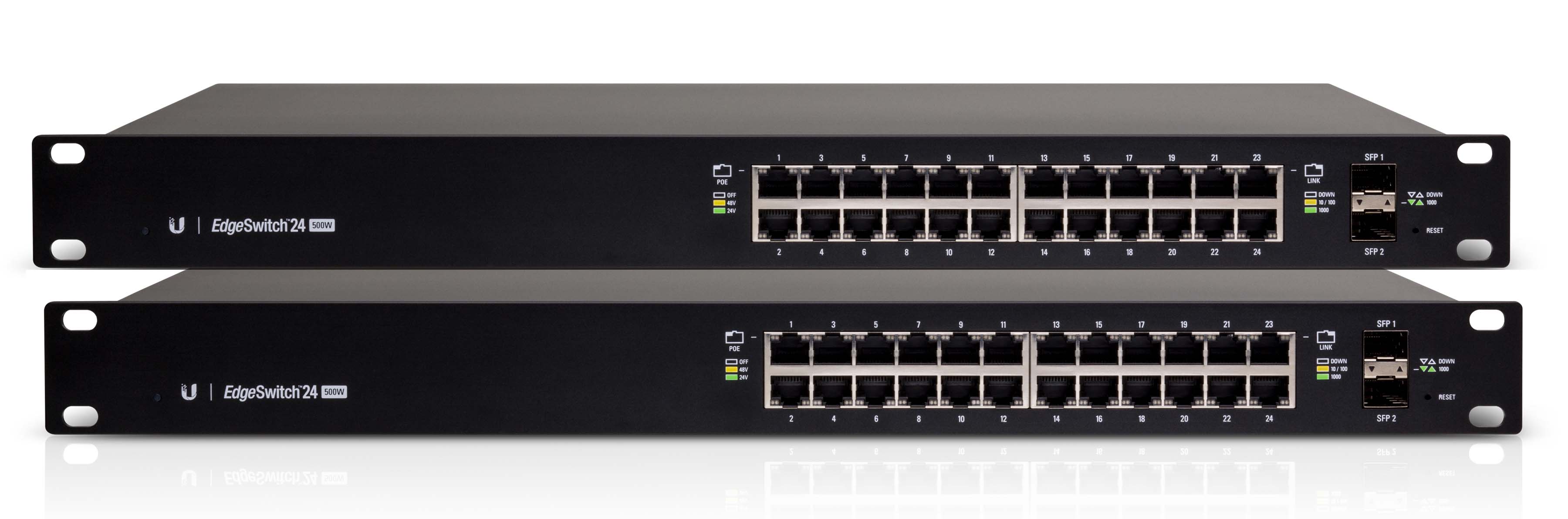 UBNT Edge Switch 24 Port 500W PoE+ Layer3 Switch UBNT Edge Switch 24 Port 500W PoE+ Layer3 Switch