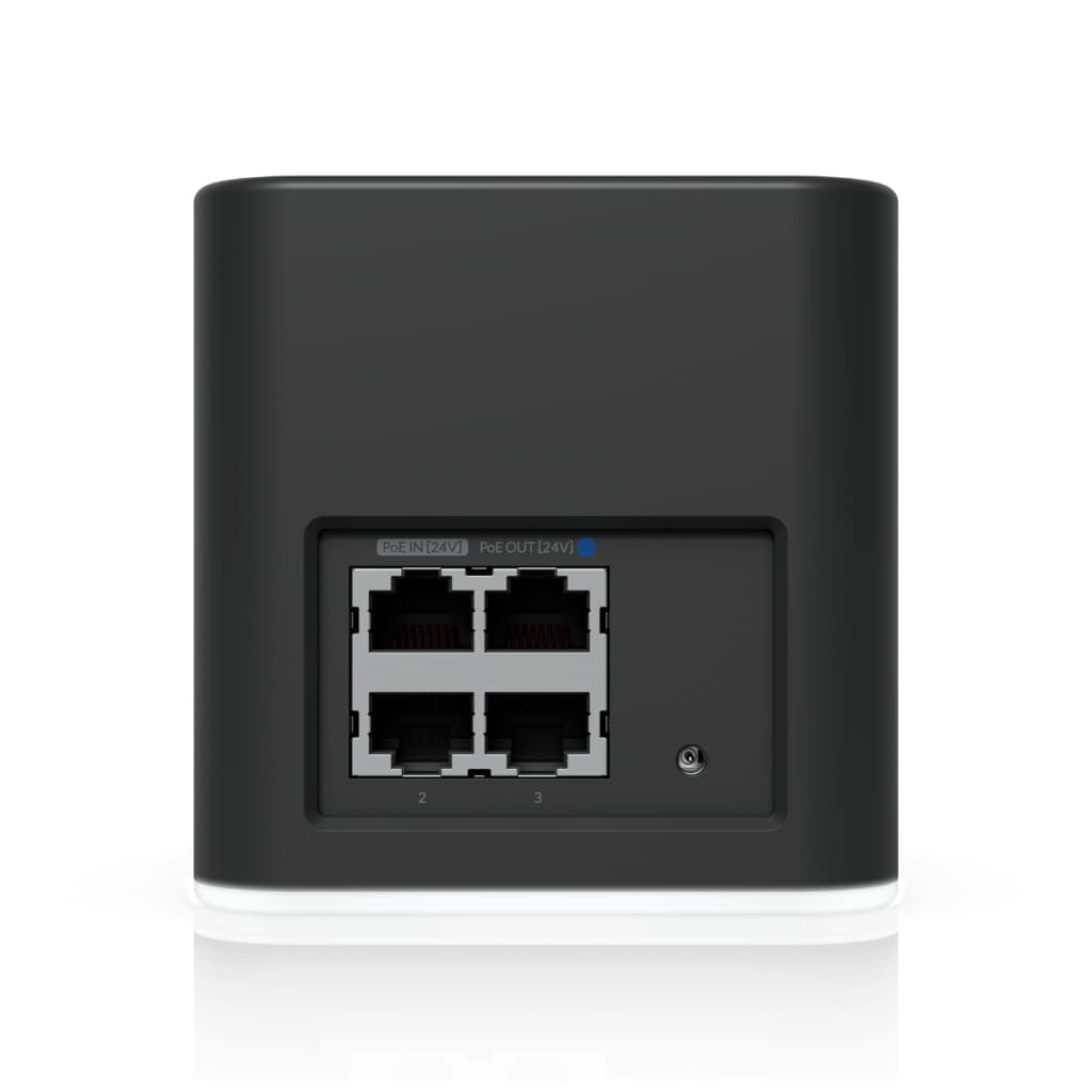 UBNT airCube Home WiFi AP (ACB-AC) – 802.11ac 2×2, 24V PoE Passthrough ve UISP Destekli Yüksek Performanslı Ev Tipi Access Point