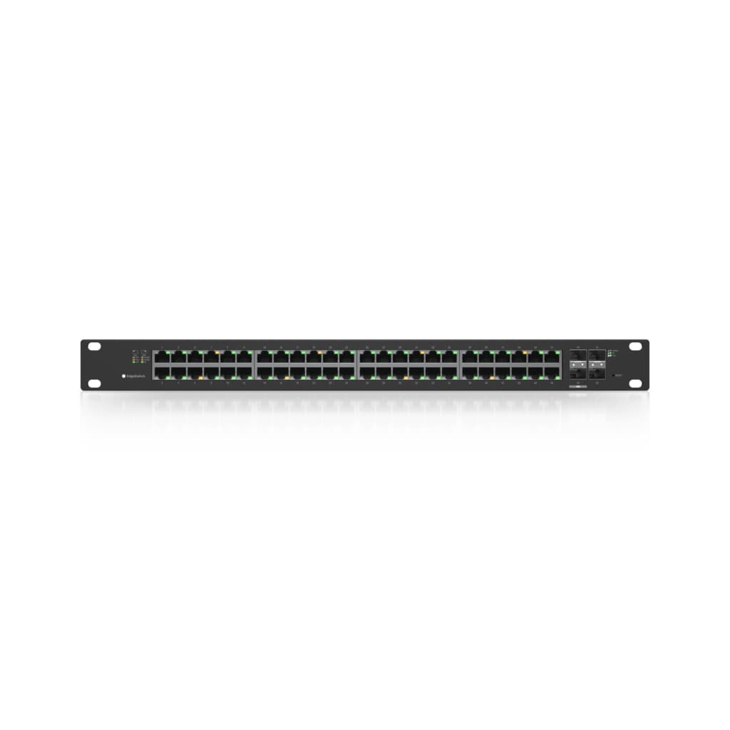UBNT ES-48-500W - UBNT EdgeSwitch 48 Port 500W PoE+ Layer3 Yönetilebilir Switch