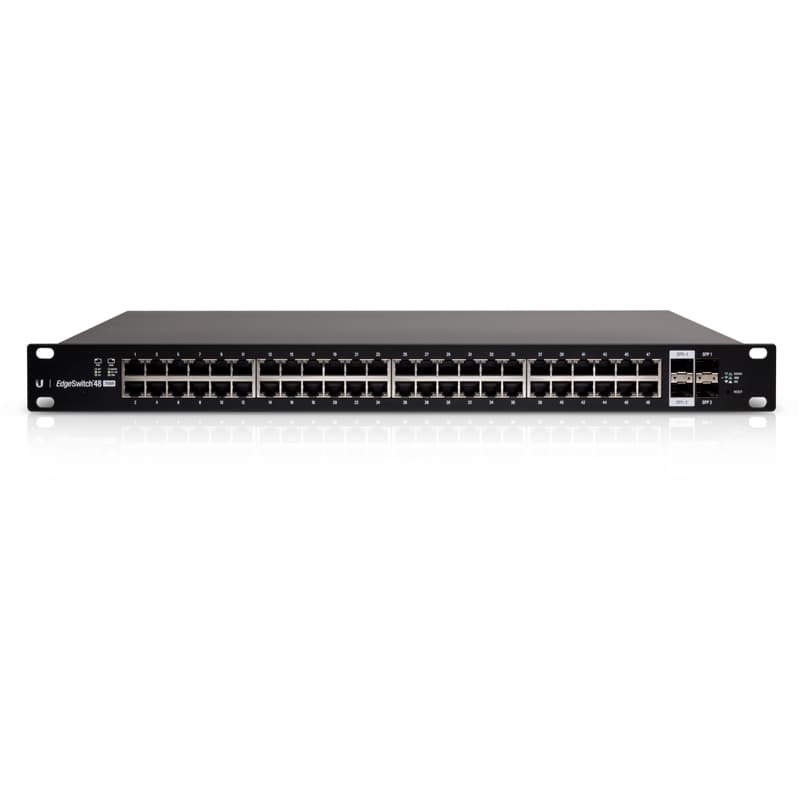 UBNT ES-48-750W - UBNT EdgeSwitch 48 Port 750W PoE+ Layer3 Yönetilebilir Switch
