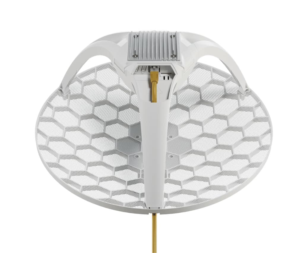 MikroTik LHGG LTE7 kit | 17 dBi Uzun Mesafe LTE CAT7 Anten, 300 Mbps, 100 Mbps Upload