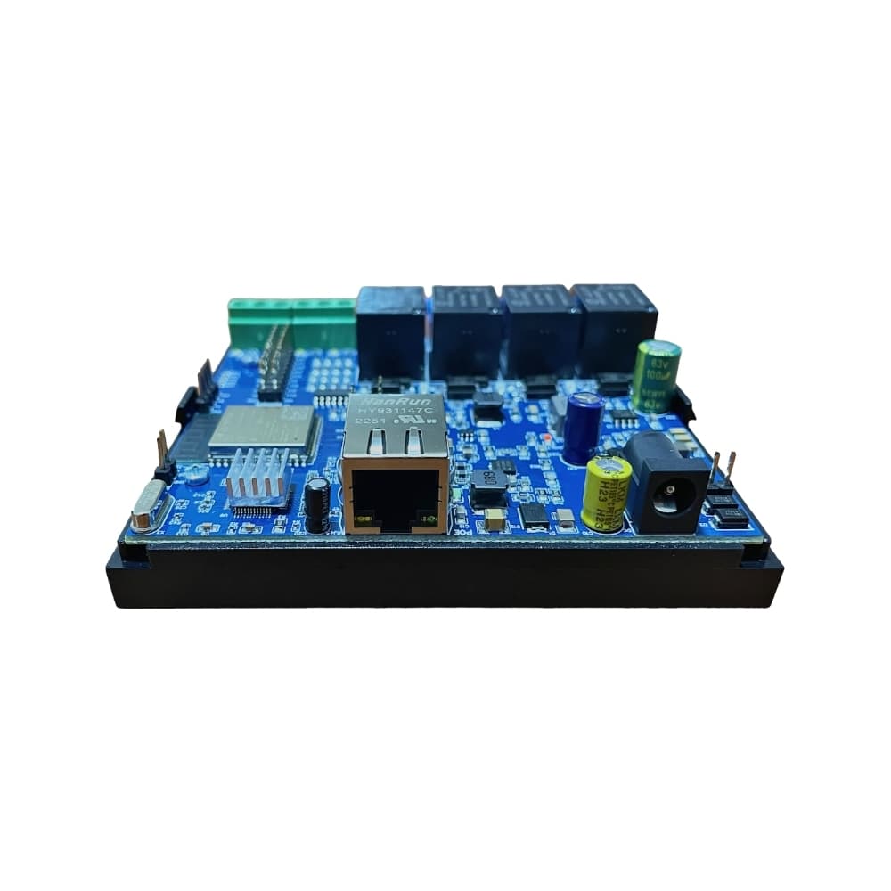 NetRelay IoT Development Board 4 Röle (PoE-Ethernet-WiFi Lan Relay) Geliştirme Kartı (Adaptörsüz)