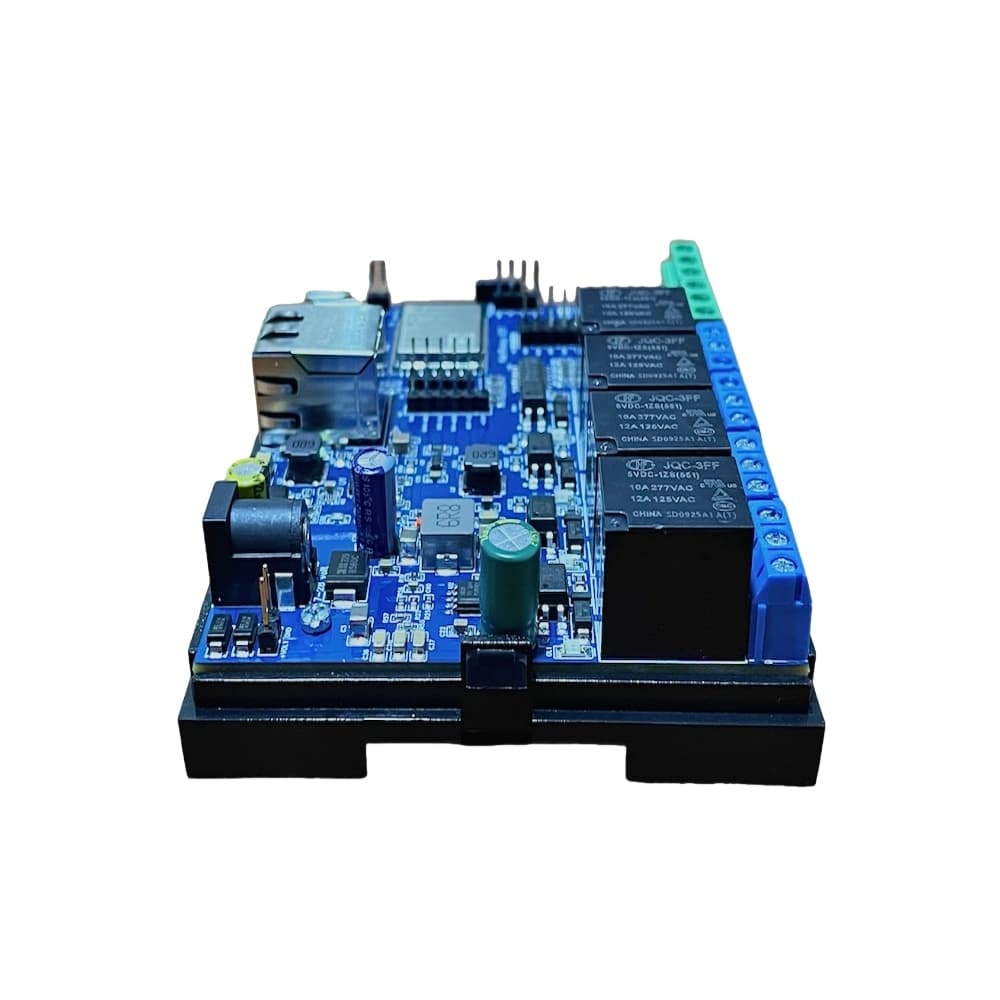 NetRelay IoT Development Board 4 Röle (PoE-Ethernet-WiFi Lan Relay) Geliştirme Kartı (Adaptörsüz)