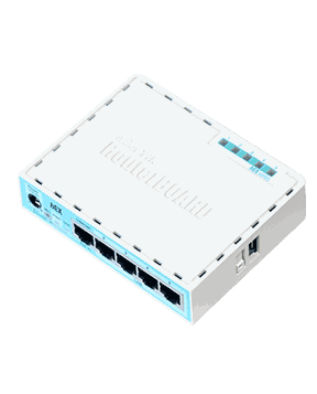 MikroTik RB750Gr3 - MikroTik hEX 5 Port Gigabit Firewall Router