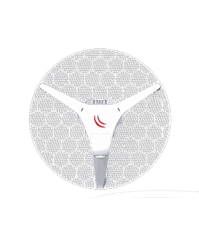 MikroTik LHG HP5 - RBLHG-5HPnD 20 KM L3 PTP AP