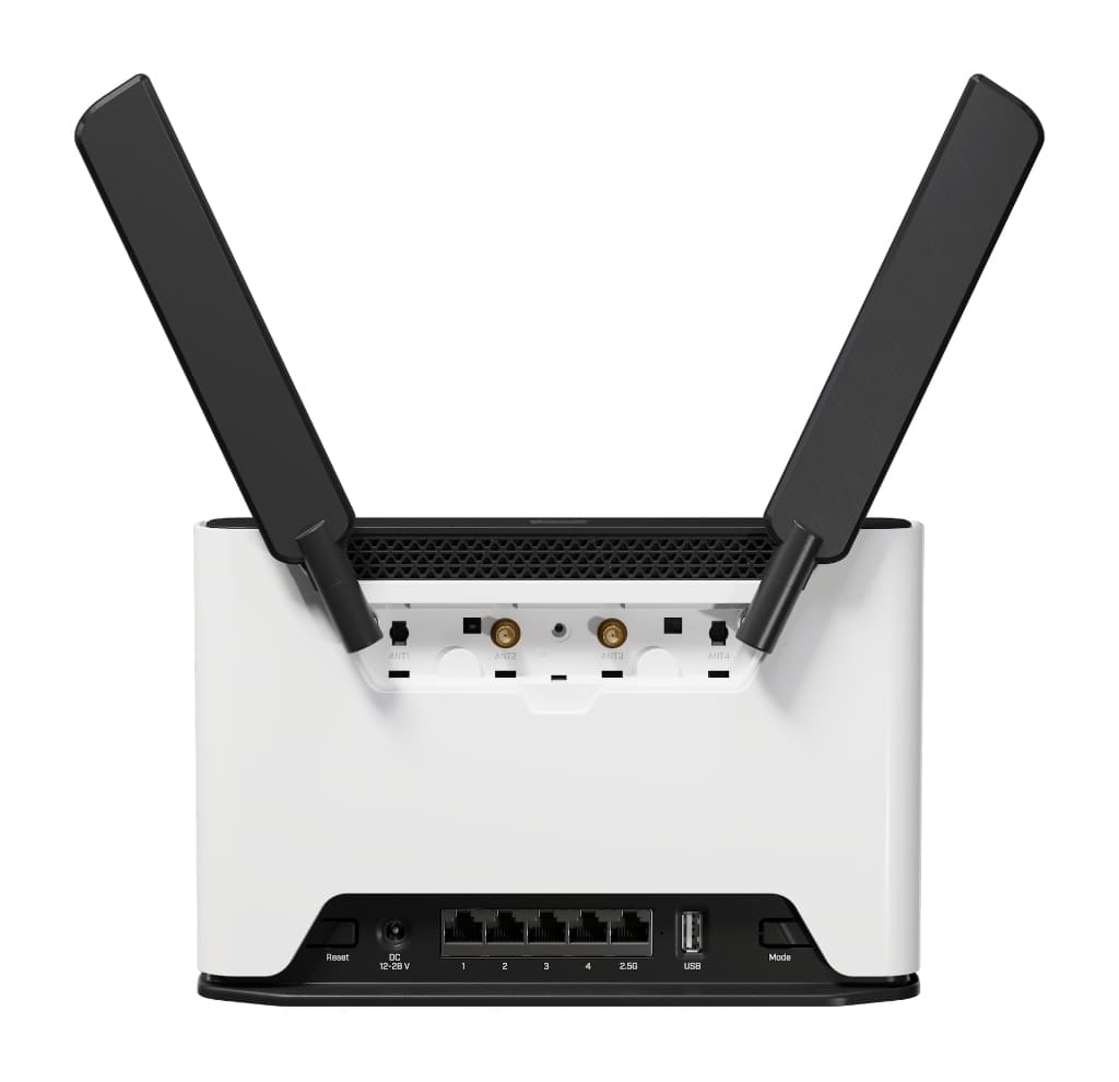 MikroTik Chateau LTE18 ax -S53UG+5HaxD2HaxD-TC&EG18-EA | Wi-Fi 6 + LTE Cat 18 Firewall Router LTE Modem