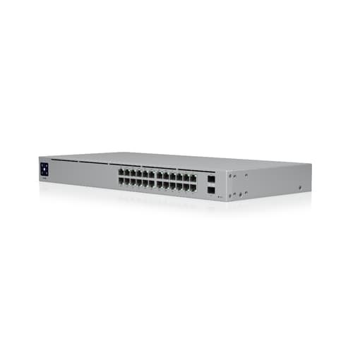 UBNT UniFi Standard 24 PoE (USW-24-POE) | 24 Port Fanless Layer 2 PoE Switch
