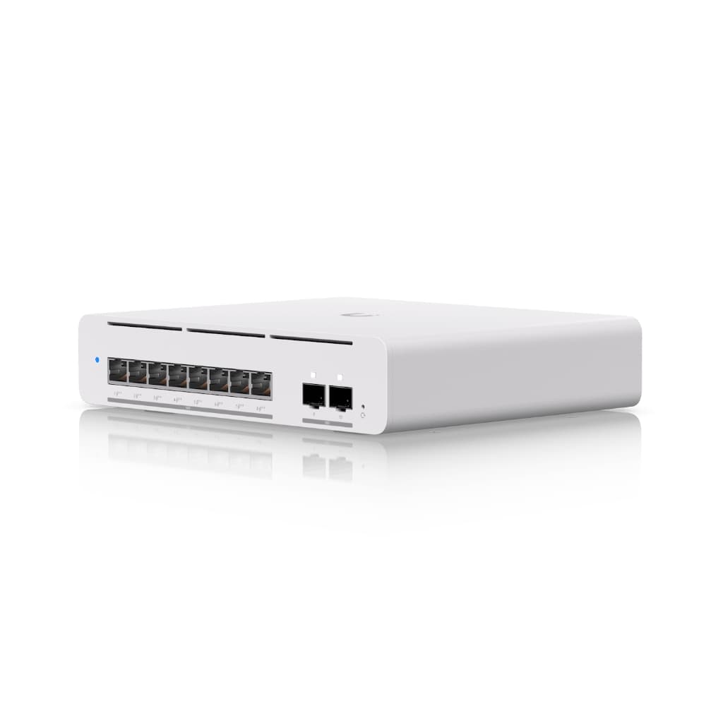 UBNT UniFi Pro XG 8 PoE (USW-Pro-XG-8-PoE) | 8 Port 10GbE PoE++ Layer 3 UniFi Switch