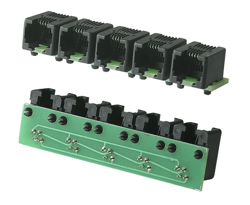 Lan-Röle Spliter RJ11 DS18B20 for LanControler