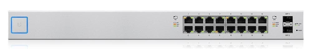 UBNT UniFi US-16-150W Switch 16 Port 150W PoE+ Layer3 Yönetilebilir Switch