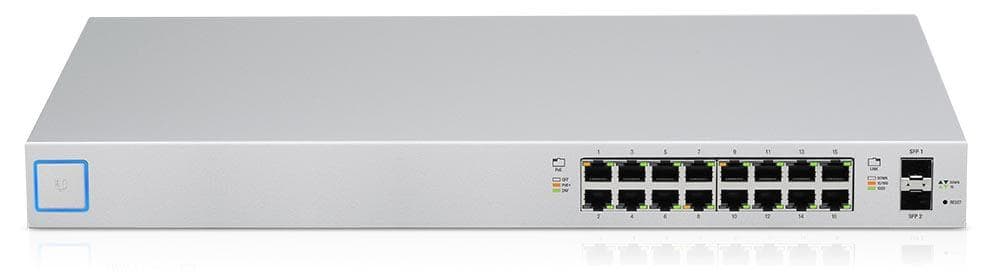 UBNT UniFi US-16-150W Switch 16 Port 150W PoE+ Layer3 Yönetilebilir Switch