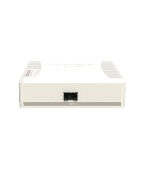MikroTiK RB260GSP Indoor Case and Power Supply