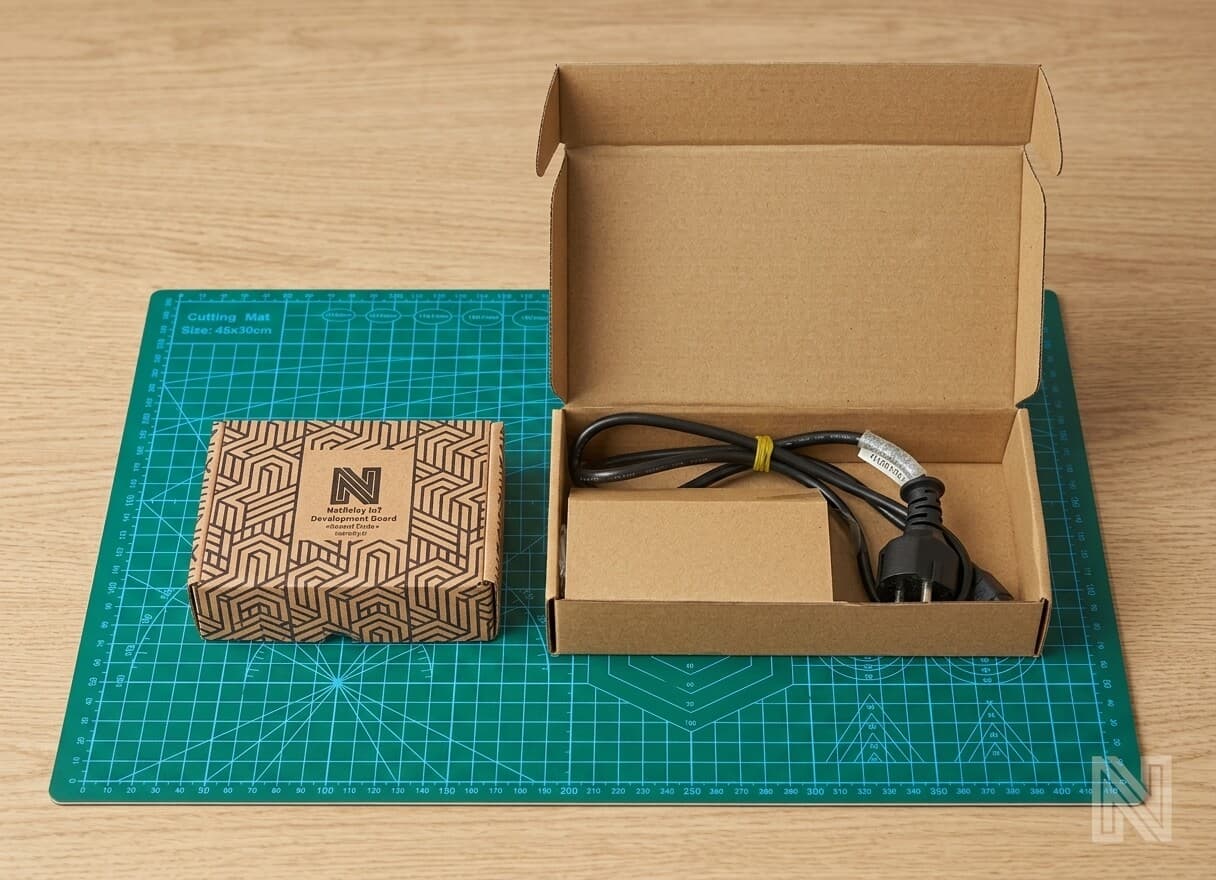 NetRelay IoT Development Board 4 Röle (PoE-Ethernet-WiFi Lan Relay) Geliştirme Kartı (Adaptörlü)