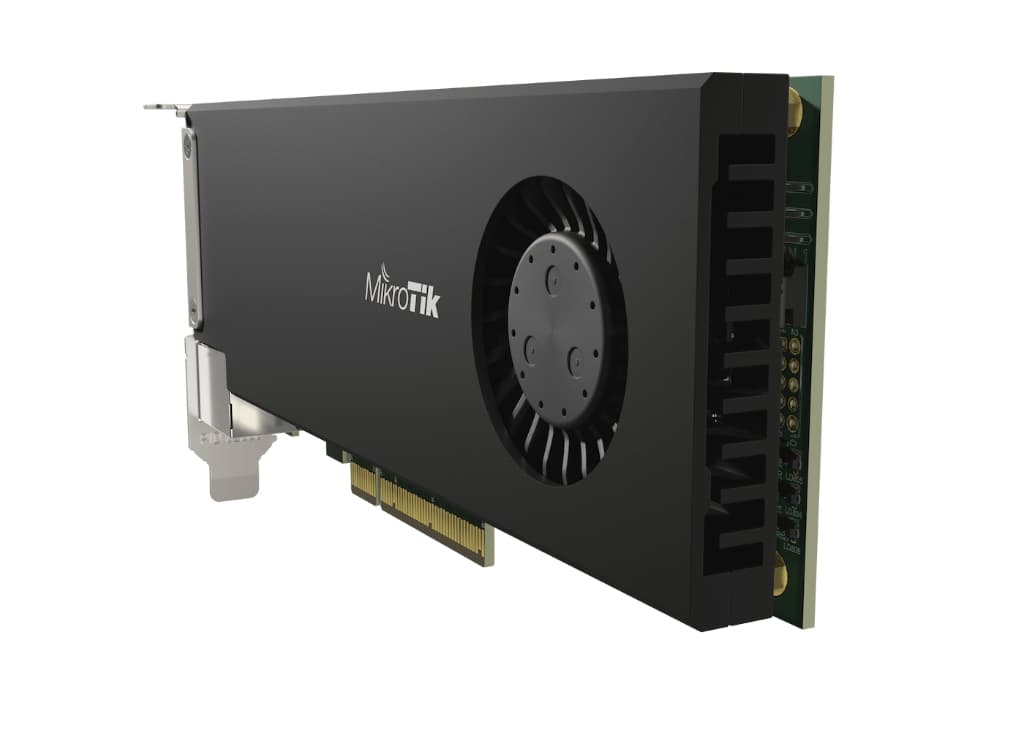 MikroTik CCR2004-1G-2XS-PCIe - Sunucu içine yerleşen 25G RouterOS PCIe Firewall Router