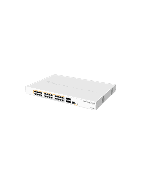 MikroTik CRS328-24P-4S+RM 24Port Akıllı Yönetilebilir Switch