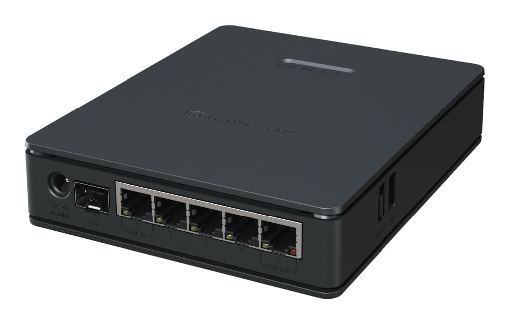 MikroTik hAP ax S WiFi6 2.5G SFP 5 Port Gigabit Firewall Router