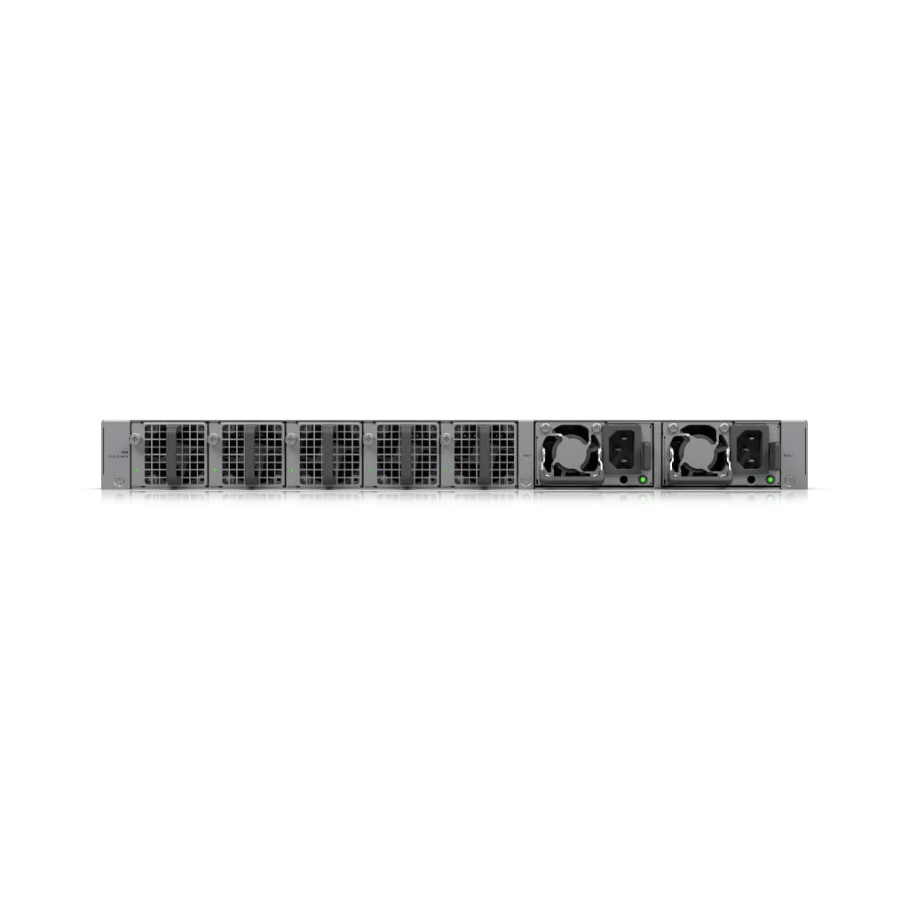 UBNT UniFi Enterprise Campus Aggregation (ECS-Aggregation) – 48× 25G SFP28, 6× 100G QSFP28 ve MC-LAG Destekli 1.8 Tbps Layer 3 Aggregation Switch
