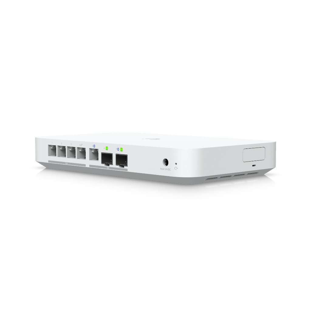 UBNT UniFi Cloud Gateway Fiber - UCG-Fiber 10G WAN/LAN 5 Gbps IDS/IPS NVMe NVR 50+ Cihaz & 500+ İstemci UniFi Gateway Firewall Router