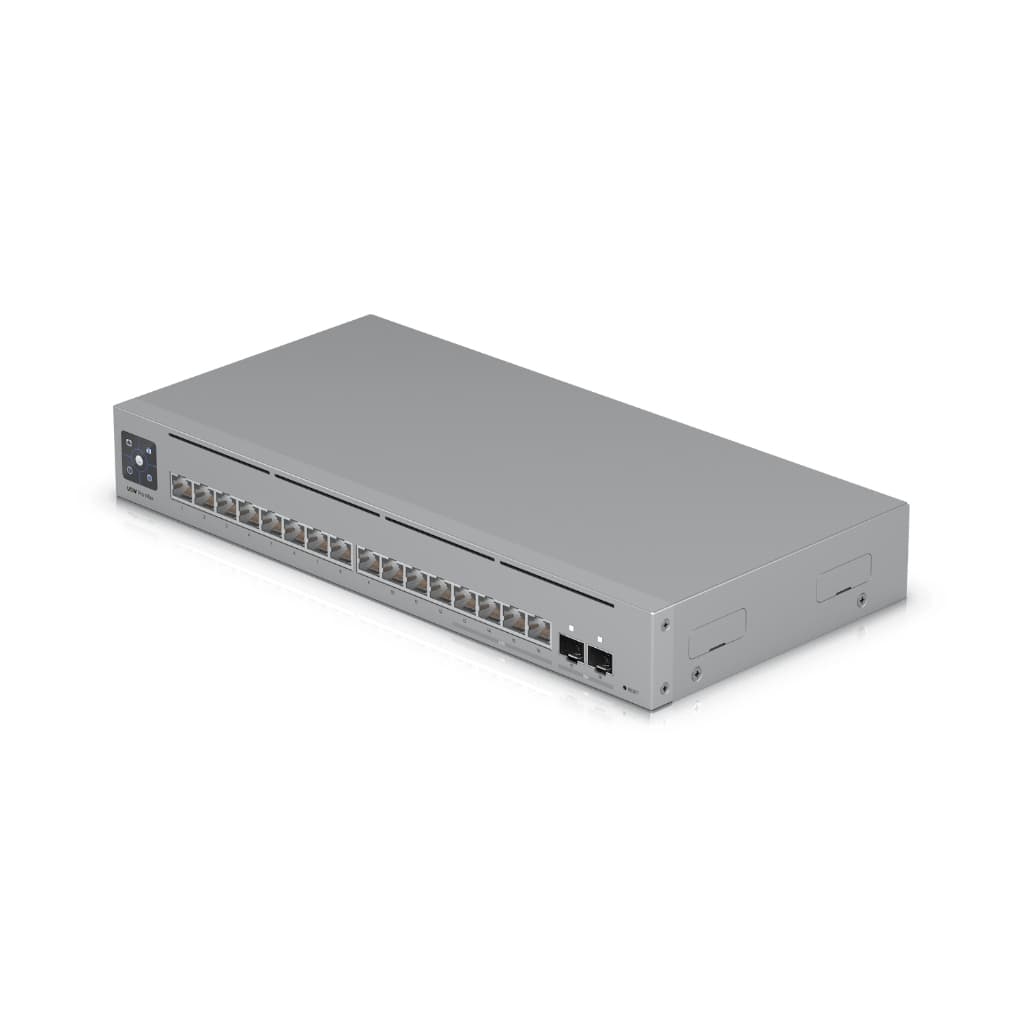 UBNT UniFi Switch Pro Max 16 (USW-Pro-Max-16) | Etherlighting™, 2.5GbE, 10G SFP+ Layer 3 Switch