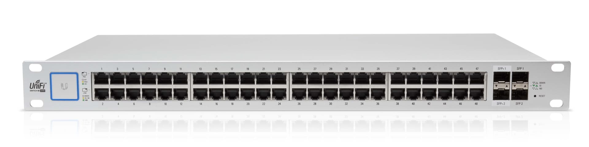 UBNT UniFi US-48-500W - UBNT UniFi Switch 48 Port 500W PoE+Management Switch