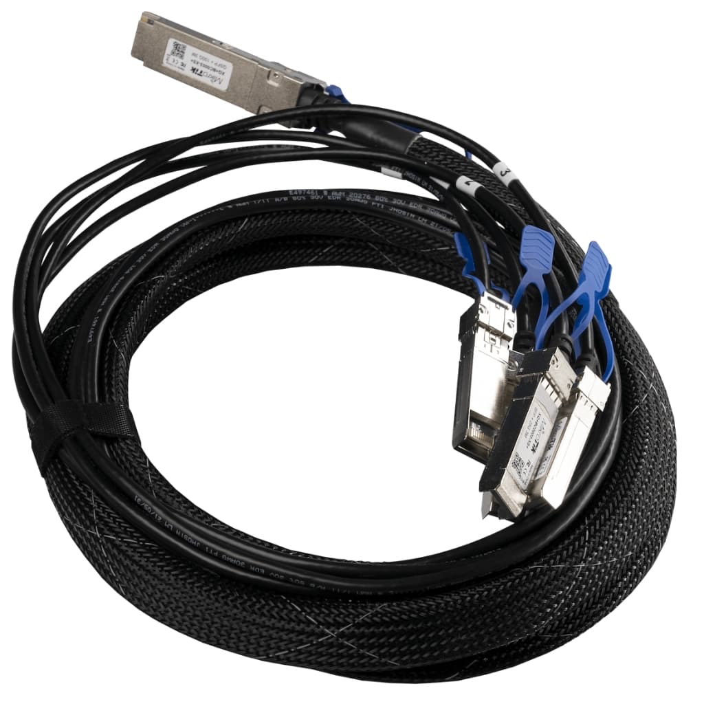 MikroTik XQ+BC0003-XS+ QSFP28 to 4x SFP28 Breakout Cable SFP