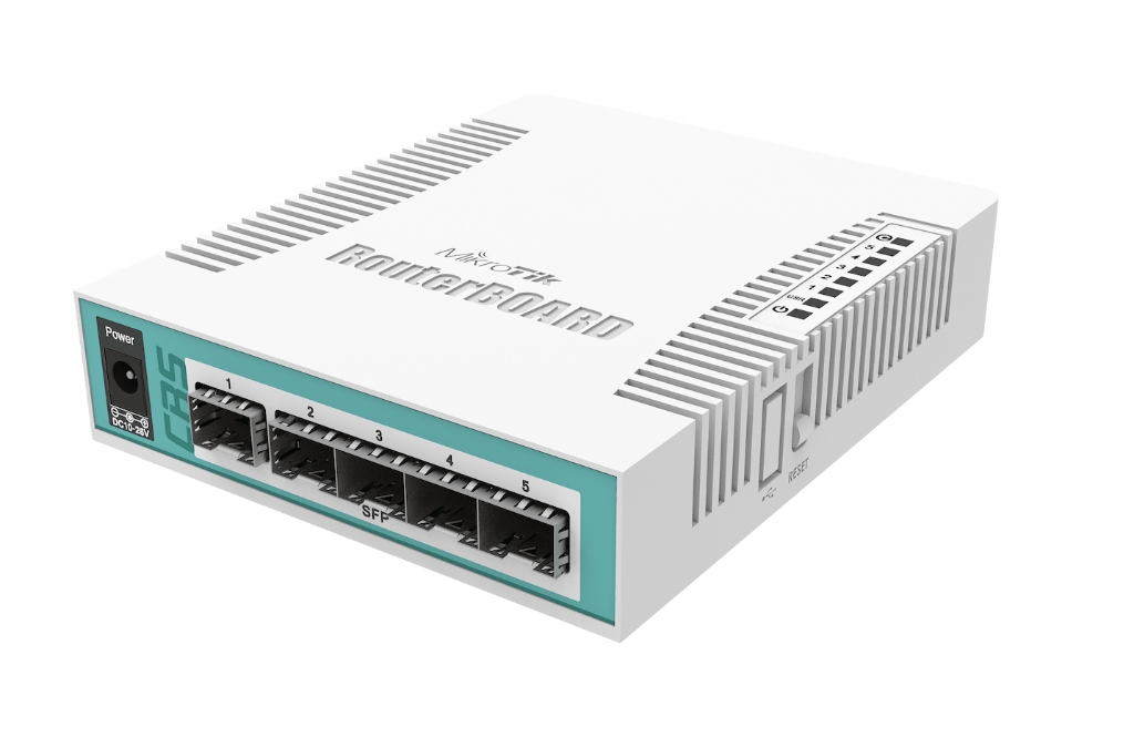 MikroTik CRS106-1C-5S — 5× SFP + 1× Combo, kompakt fiber switch ürün fiyat/ fiyatı, satış, Hemen Al, Sepete Ekle