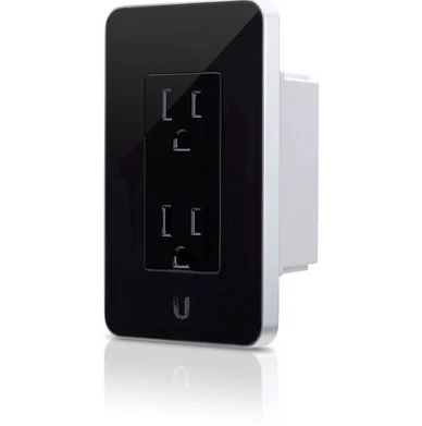 UBNT Ubiquiti mFI-MPW In-Wall Manageable Outlet, Black