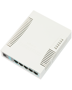 Mikrotik Mikrotik RB260GS 5 port Gigabit Yönetilebilir Switch