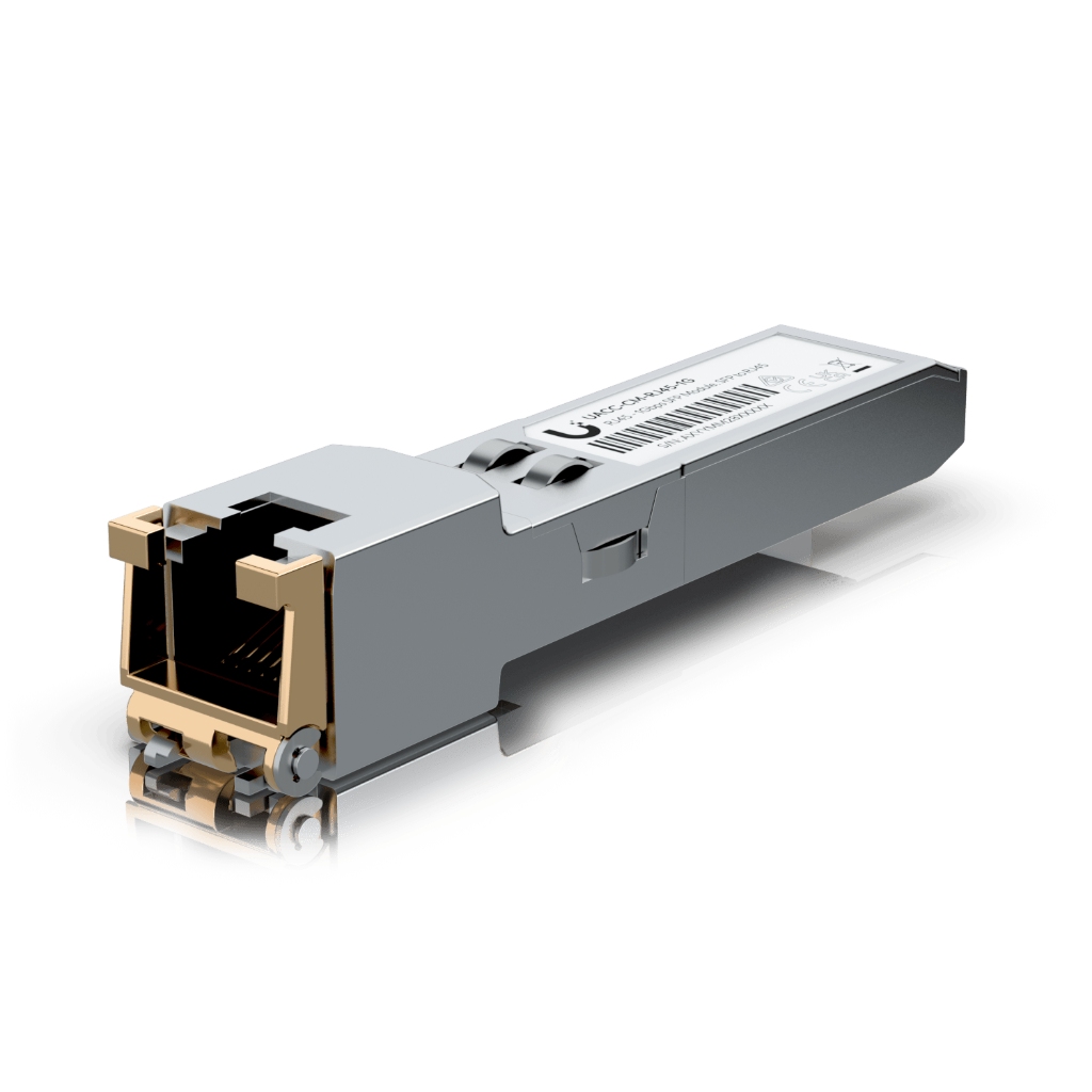 UBNT SFP to RJ45 Adaptör UBNT UACC-CM-RJ45-1G SFP to RJ45 Adaptör (1G) 