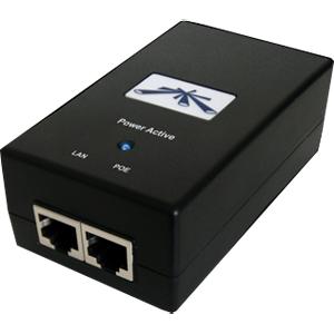 UBNT UBNT POE‑24‑12W‑G - UBNT 24v 500mA Gigabit POE Adaptor