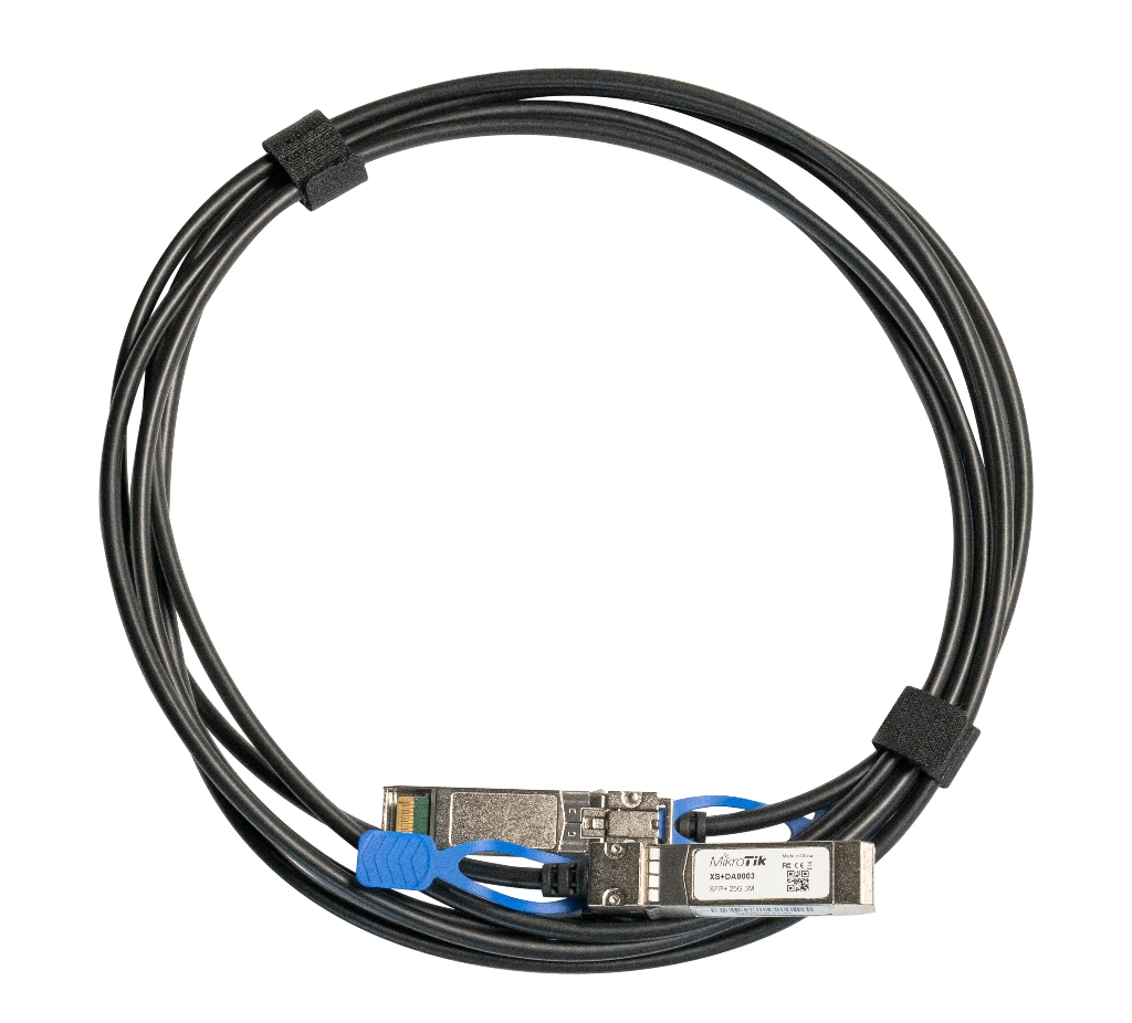 Mikrotik MikroTik XS+DA0003 3 Metre 10G -25G DAC Kablo